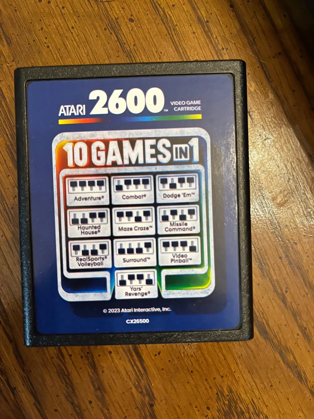 ATARI 2600+ CONSOLE & JOYSTICK and GAME
